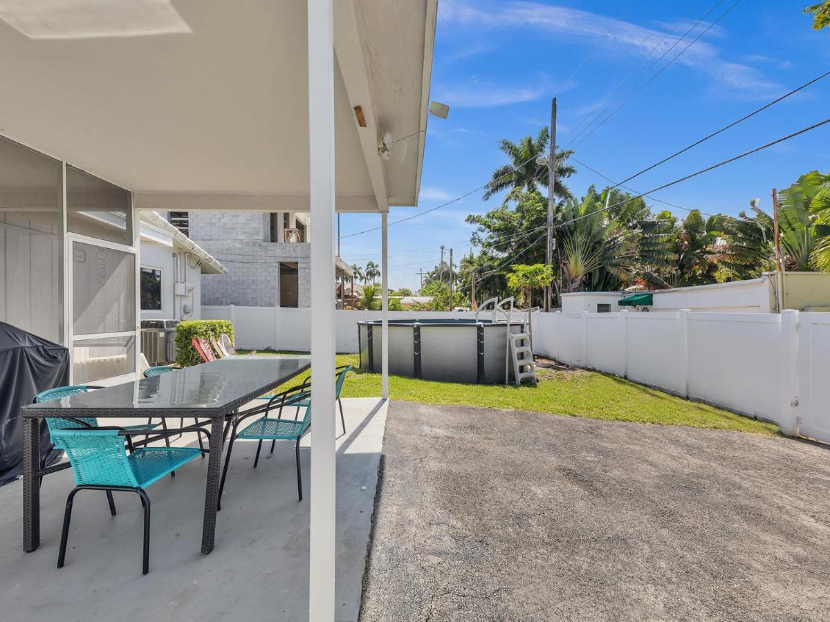 Supervilla - 3Br/2Ba - Pool - Walk To Beach ハリウッド エクステリア 写真